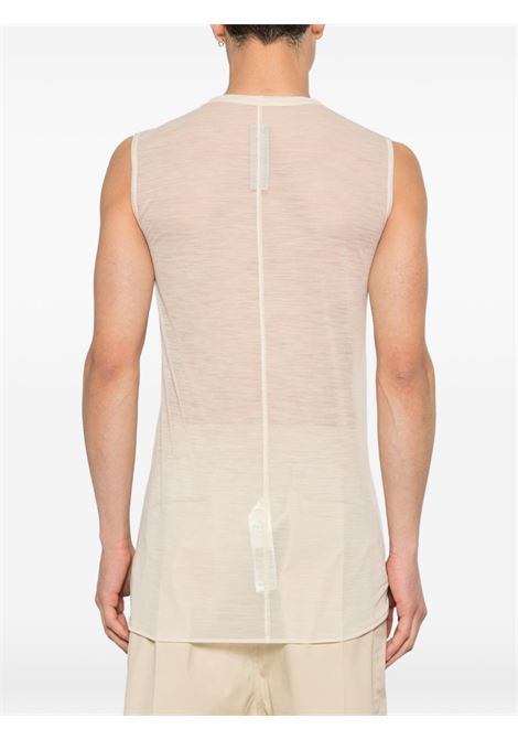 basiic sl t tank top man butter RICK OWENS | RU01F2151 JWR81